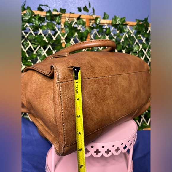 Urban Expressions 100% Vegan leather satchel shoulder-bag - Picture 11 of 14